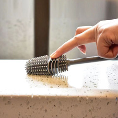 Cleaning Brush for Straw Cup, Cup Brush, Long Handle Silicone Household Multi-function Cleaning Brush, Milk Bottle Tea Stain Remover