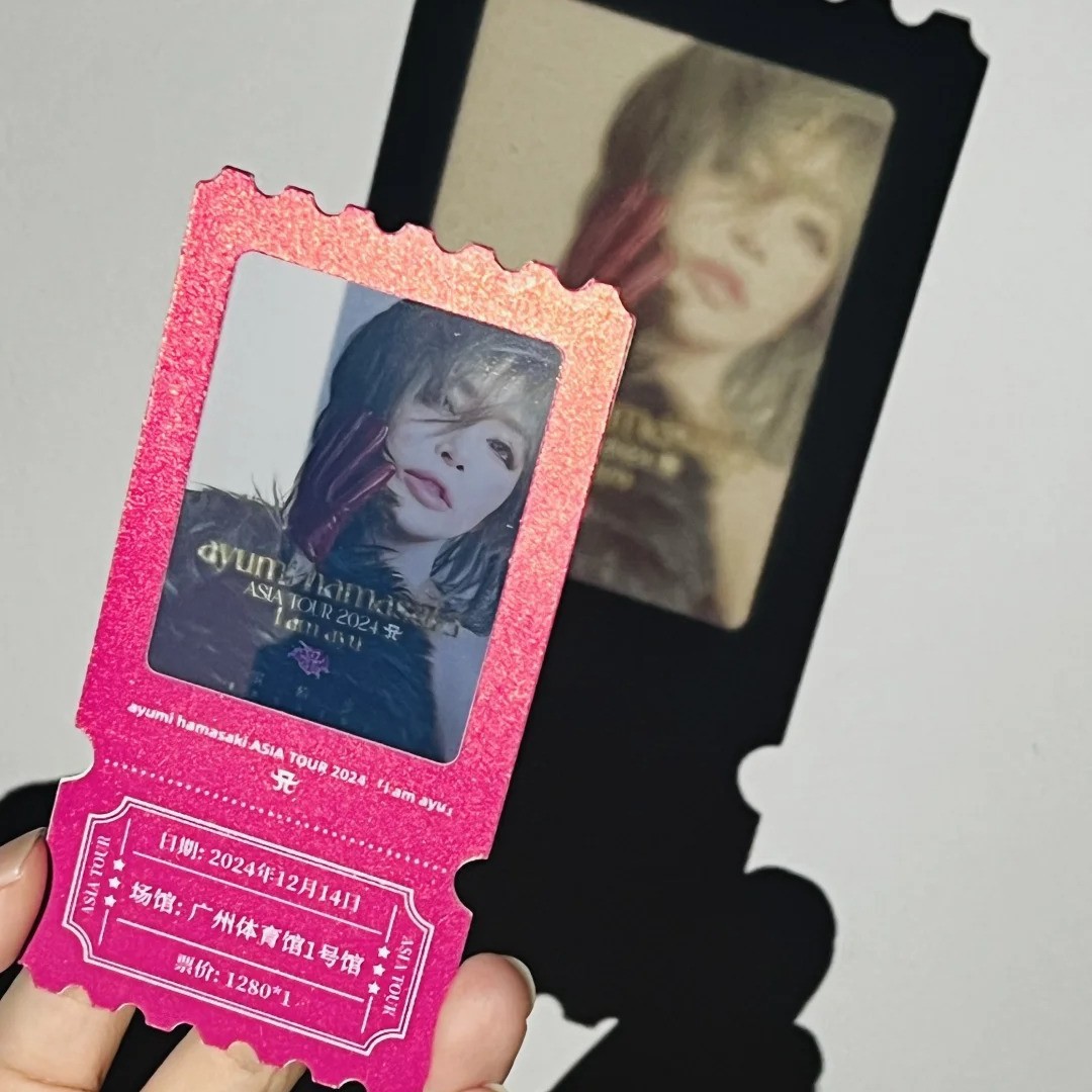 Pearlescent paper translucent reversal film postcard bookmark custom…