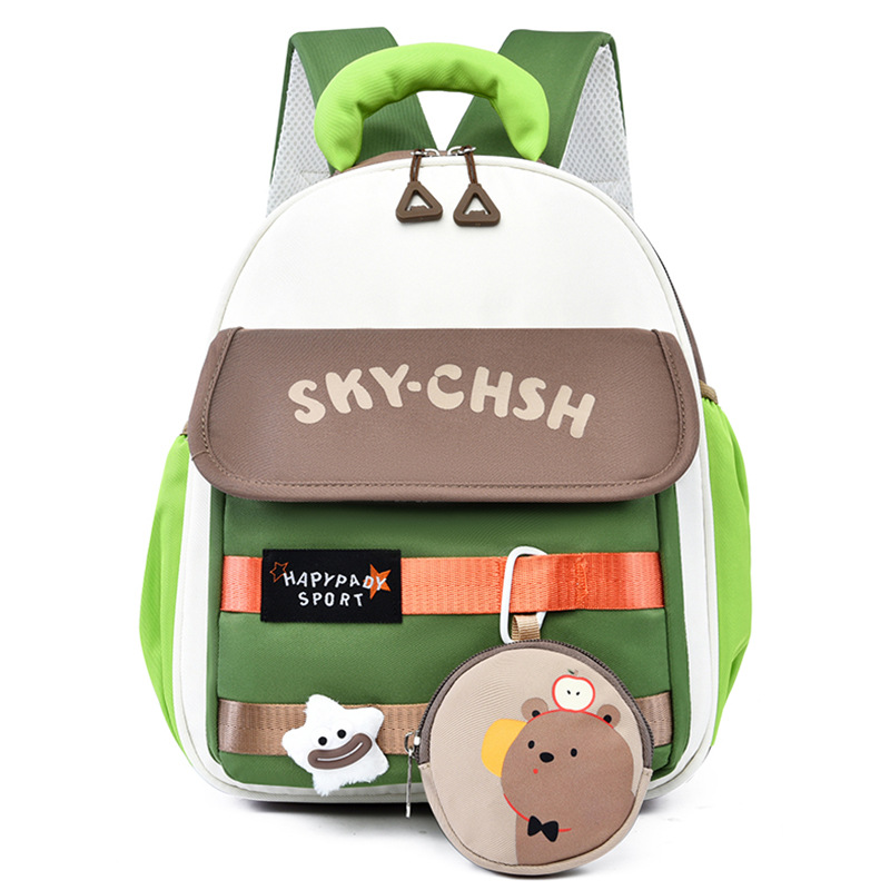 Mochila infantil preescolar, mochila transpirable de dibujos animados para niños, mochila de jardín de infantes, mochila de niñas encantadora