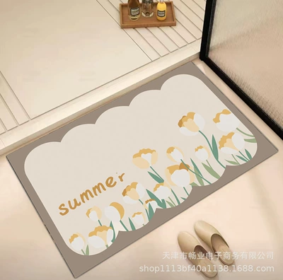Avtomobil döşəmə paspasları — Foot Mat Door Mat Non-Slip - gzz-37-50x-80cm