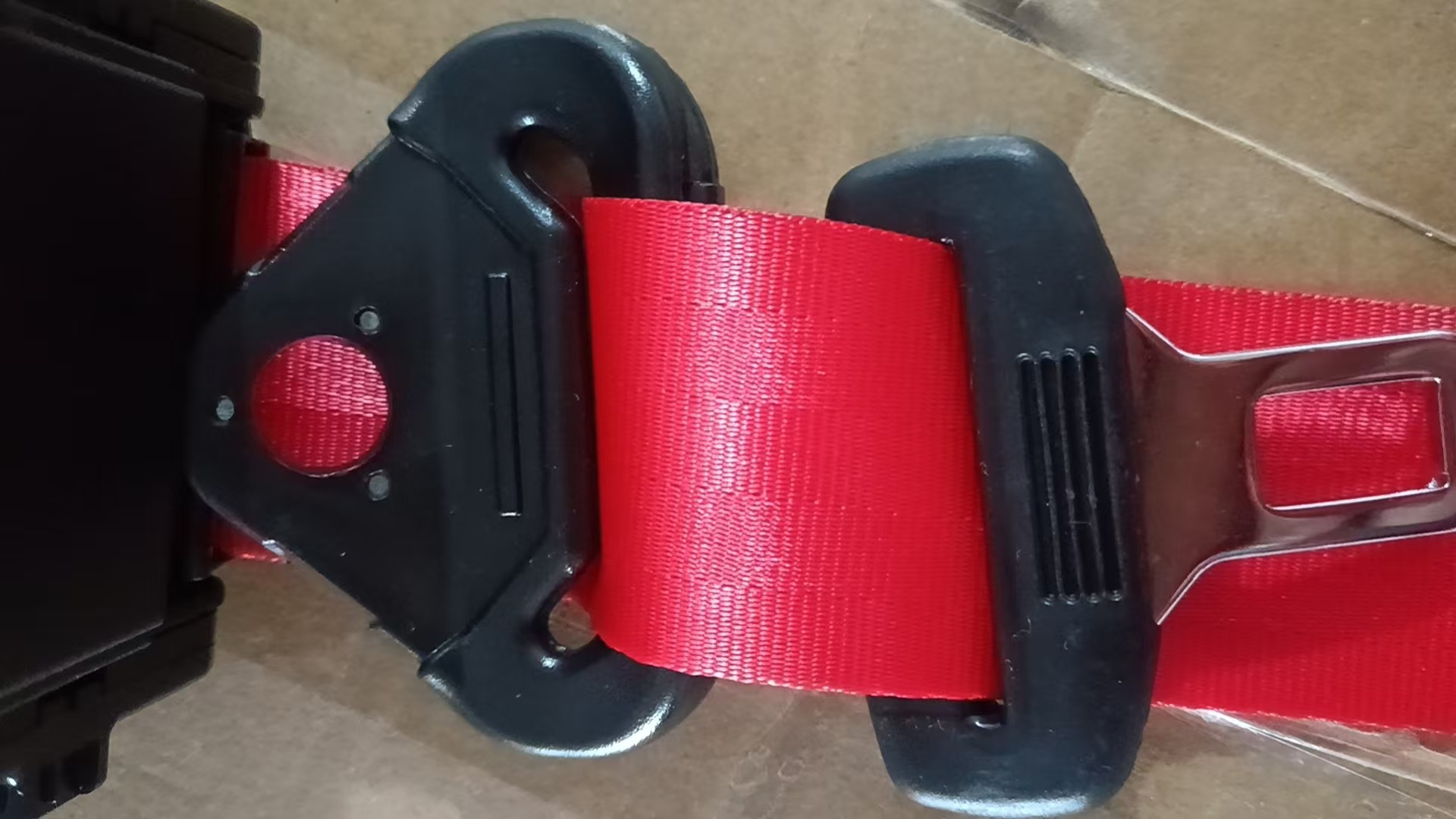 Car Seat Belt for Passenger and Cargo Vehicles, Driver and Passenger Side, Diagonal Shoulder Type, Automatic Retracting Three-Point Emergency Locking Seat Belt