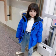 大鹅童装羽绒服C08远征款加拿蒙家款派克大衣亲子装儿童外套4565Y