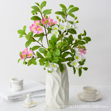 仿真花欧式 桃金娘带果 家居酒店工程软装饰婚庆摆件布景插花假花