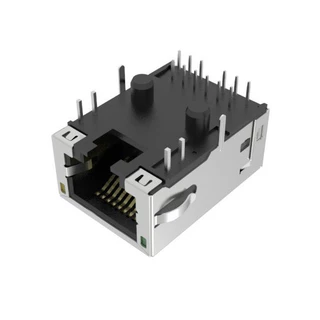 万兆RJ45插座，带灯10G变压器，RJ45接口，HULYN品牌，国产网卡