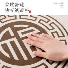New Chinese-style entry mat, semi-circular entrance mat, home entrance foot mat, main door entrance mat