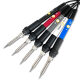 60W Small Temperature Adjustable Blue Electric Soldering Iron Set Home Maintenance Tool Internal Heating Cross-border Special Soldering Iron Set