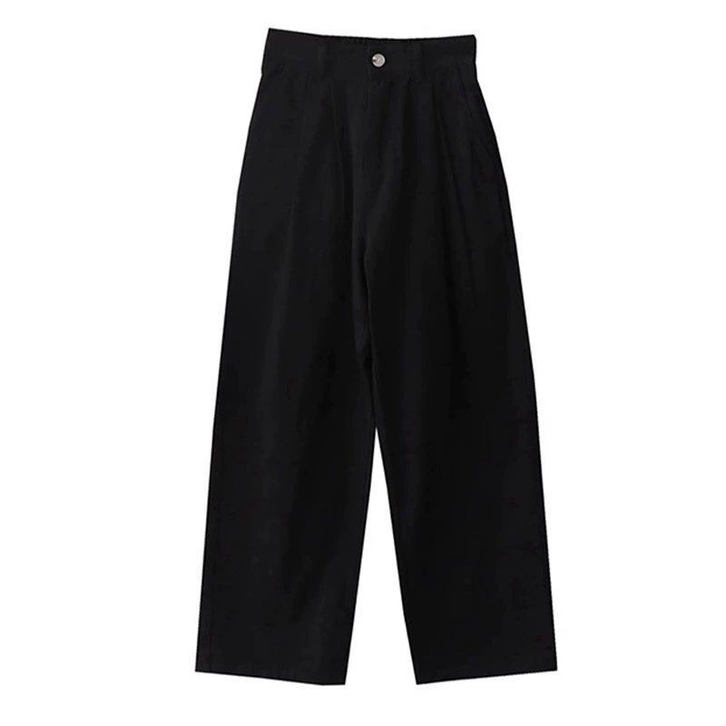 Летняя одежда для йоги, леггинсы, casual брюки, oversize, высокая талия, свободный прямой крой