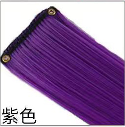 Extensiones de Cabello para Mechas de Fibra de Alta Temperatura, Liso, para Mujeres