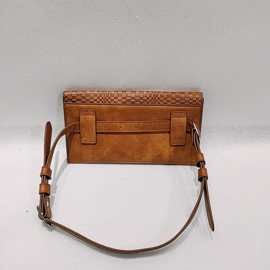 Shou Factory – sac à main avec pompon, portefeuille de Style Cowboy occidental en relief de couleur douce_voghion.com