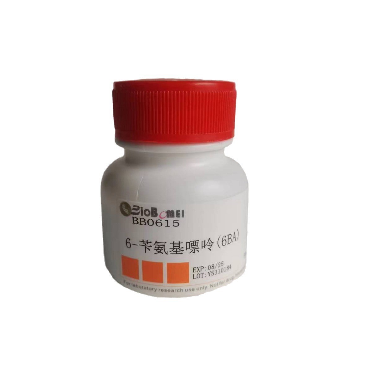 6BA   6-苄氨基嘌呤  ≥99%  科研实验组培试剂1214-39-7