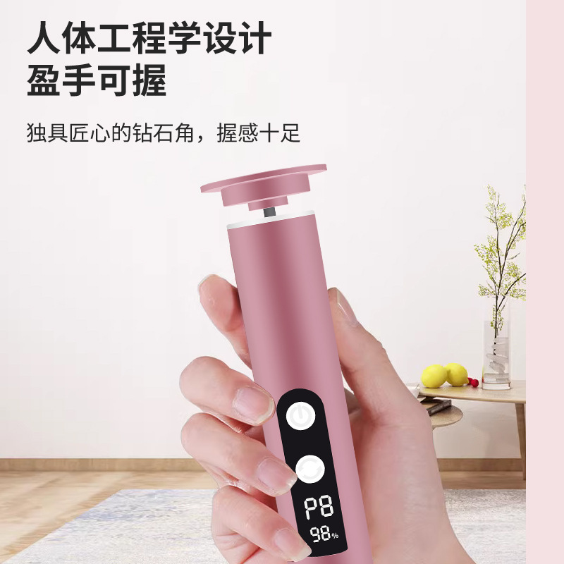 新しい電気マニキュアフットカルスリムーバー充電式 9 ギアスピードコントローラー電動フットグラインダー|undefined