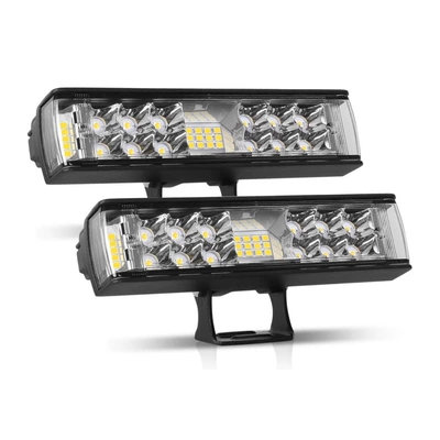 Electric Vehicle Headlights, Motorcycle Spotlights, Motorcycle headlights, headlights - one-word-three-sides-white-light