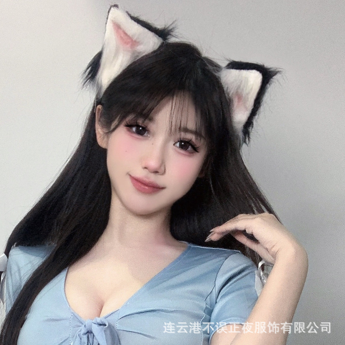 여우 머리 장식