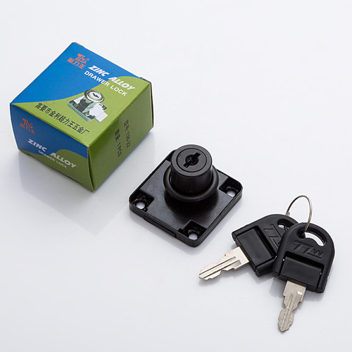 Tieliwang desk drawer lock, office cabinet lock, furniture drawer lock, file bookcase solid lock, Tieliwang