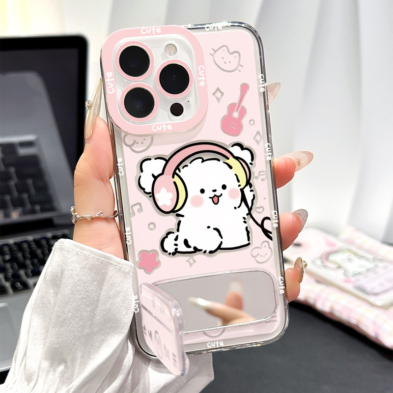 动感小狗适用苹果16手机壳iphone15promax卡通16plus情侣新款14|undefined