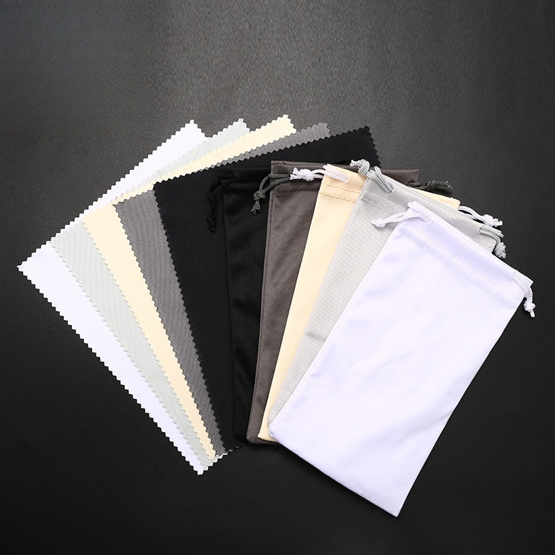 Glasses Bags, Full Range of Microfiber Bags, Multi-Color Brushed Glasses Cloths, Can Be Individually Packaged, 2000 Pieces, Free Shipping, Can Be Printed