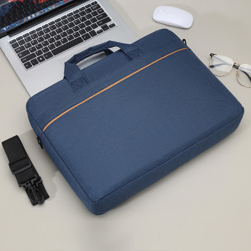 New Laptop Bag 15inch 16inch Men's Notebook Shoulder Bag Large Capacity Document Bag Business Briefcase