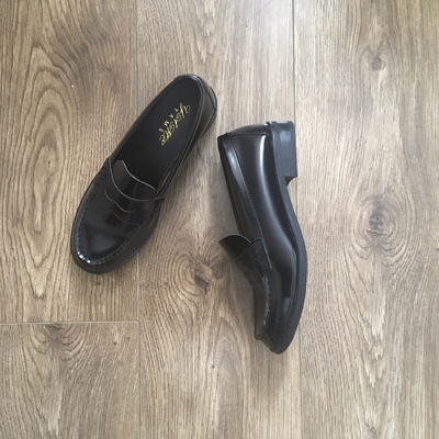 Slight Flaw Japanese JK Uniform Shoes Black Tea/Brown Orthodox Student Shoes Women's Vintage Small Leather Shoes