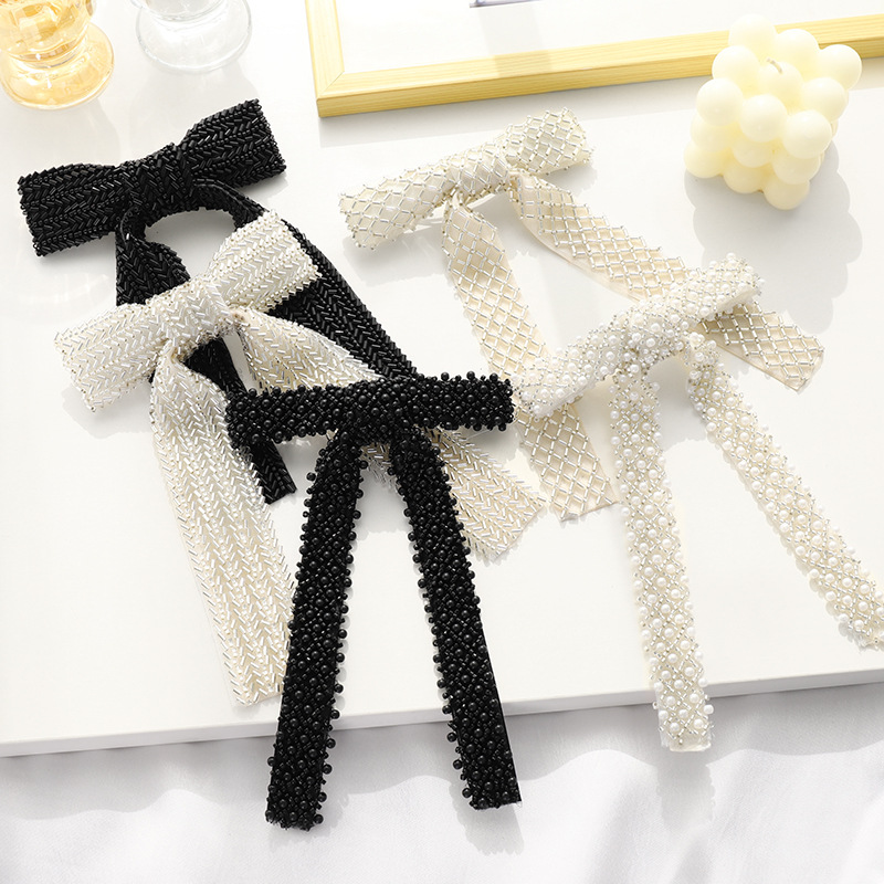 Elegant Sweet Bow Knot Arylic Cloth Hair Clip 1 Piece display picture 10