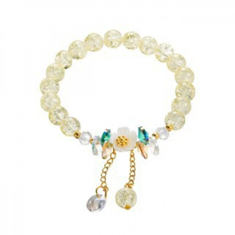 Jingdezhen ceramic bead bracelet, handmade, elastic, gift boxed (OPP)