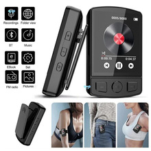 Portable Sport Clip Mini Walkman 1.8inch MP3 Player HiFi Blu