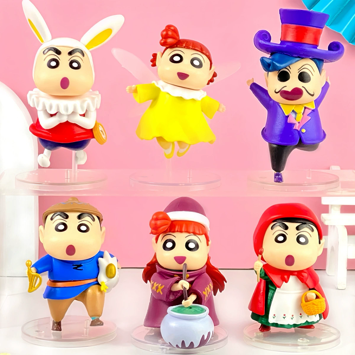 Crayons, minifigure, toy, doll, capsule toy, creative gift