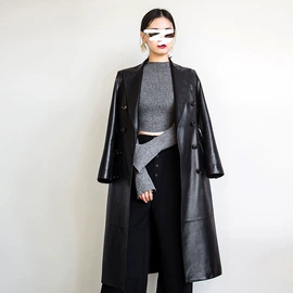 皮草;女式皮衣;休闲裤