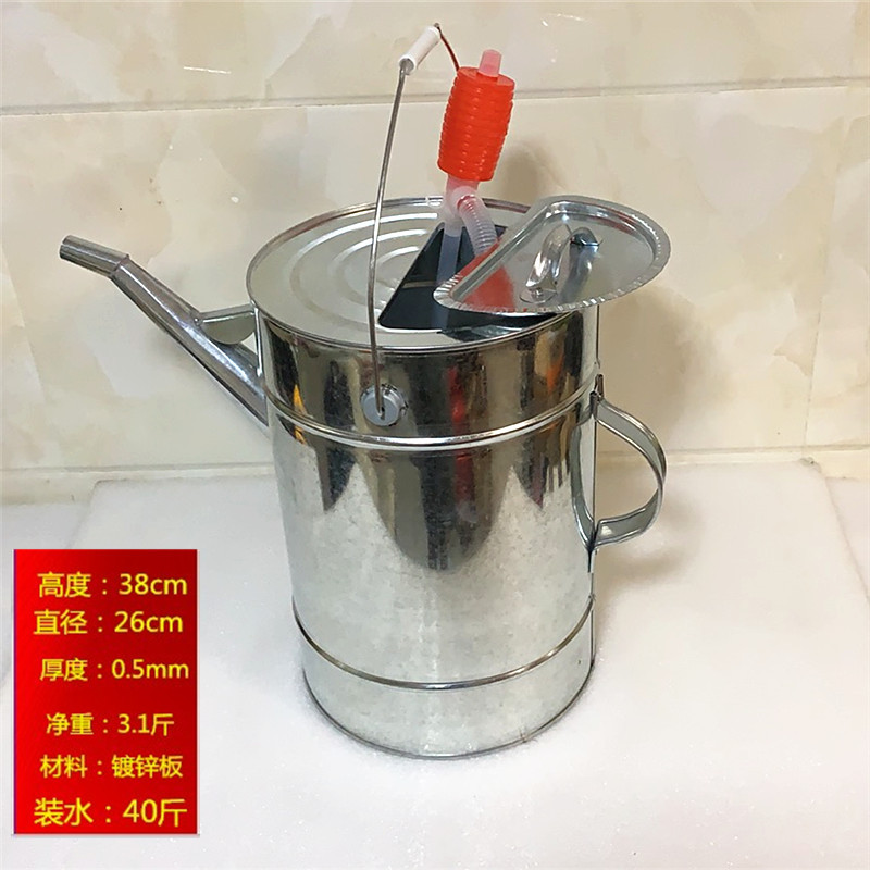 커버와 오일 펌핑이있는 20 리터 길이의 노즐