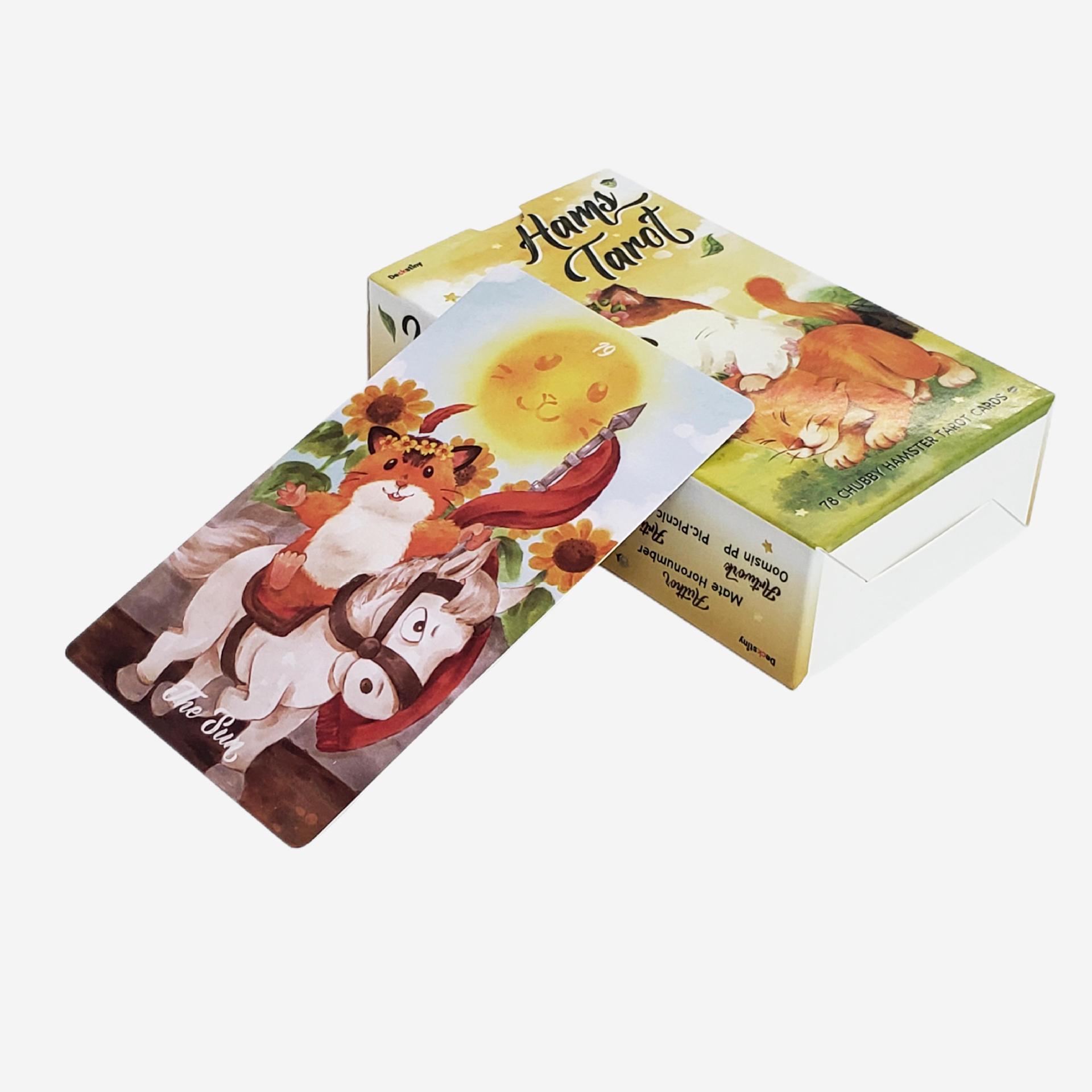 Hamster tarot brädspel för roliga fester och underhållning_voghion.com