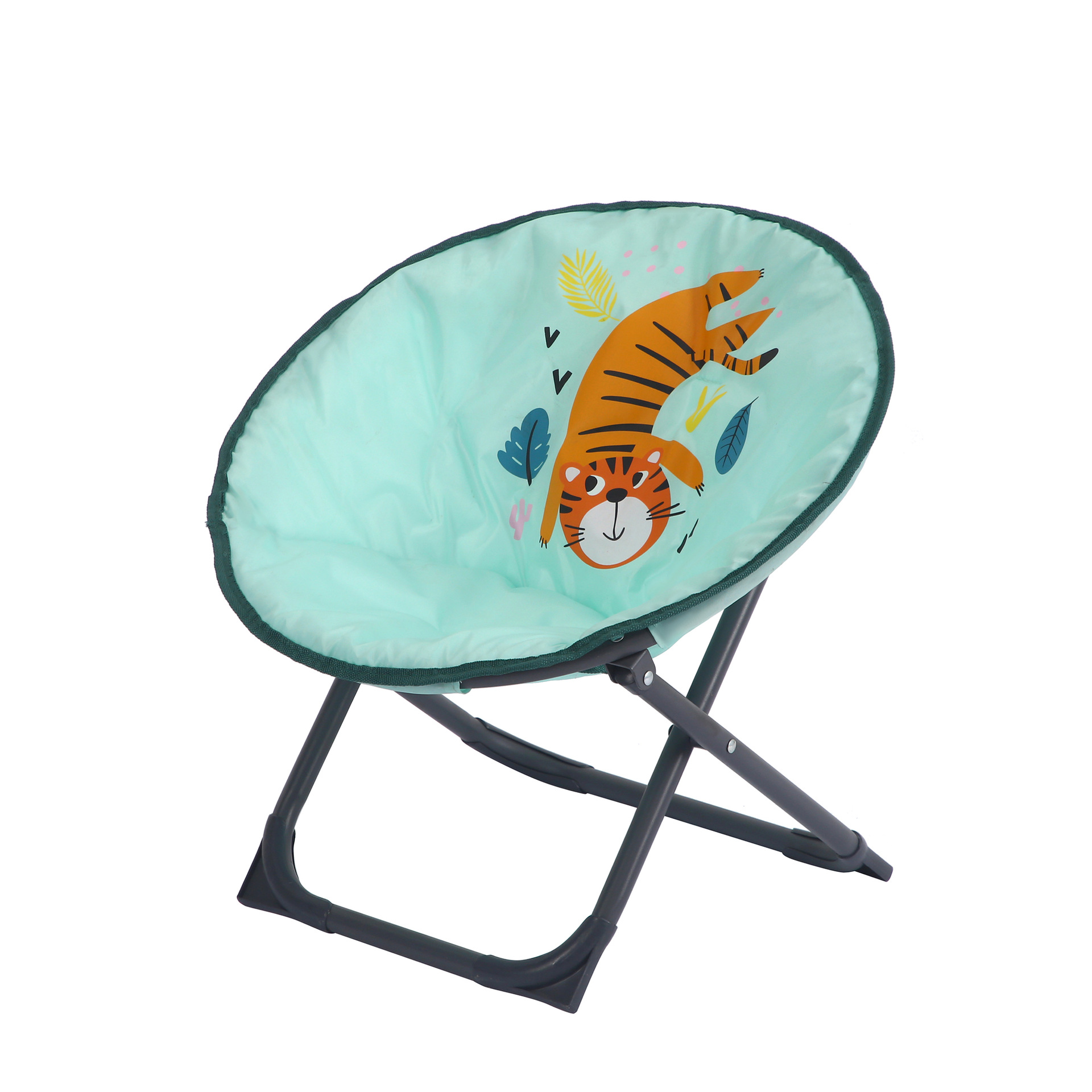 Silla de luna para niños silla de sol silla plegable de dibujos animados para bebés silla plegable al aire libre silla de camping