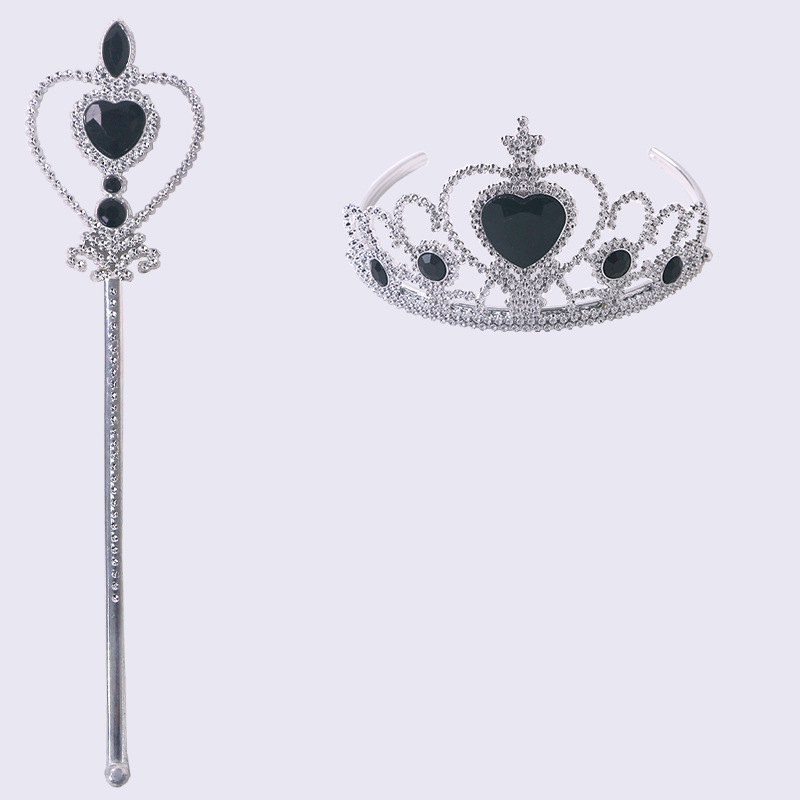 アナと雪の女王エルサ姫アクセサリークラウン魔法の棒手袋お下げネックレスブレスレットイヤリングセット2|undefined