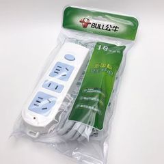 雄牛(BULL)3人の総制御1.8メートル安全保護ドアソケット606-1.8メートル家庭用オフィス