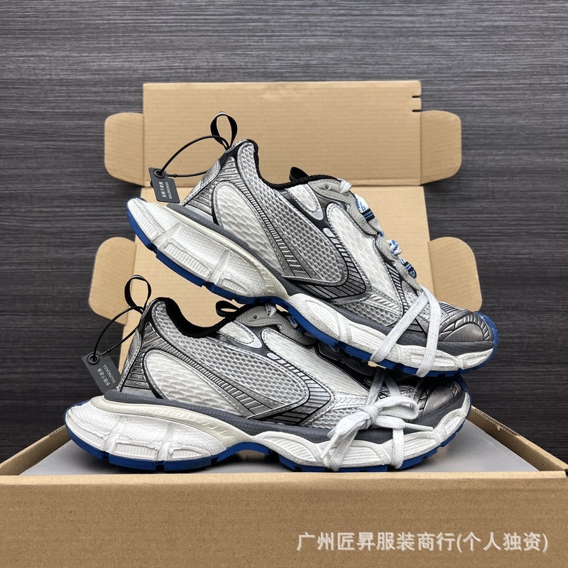 跨境专供毒家现货25ss巴黎B家纯原版本做旧3XL十代米金潮流跑鞋|undefined