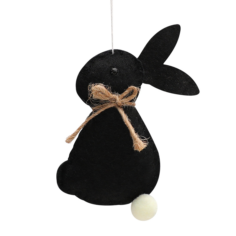 Nuevos productos transfronterizos muñecas de conejo de Pascua cestas de rábano adorables muñecas de conejo decoraciones navideñas