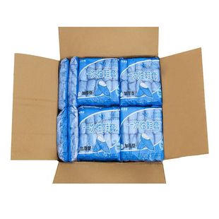 Shoe Covers Disposable Thickened Indoor Waterproof Plastic Wear-Resistant Anti-Slip Student Computer Room Hospitality Large Size Foot Covers