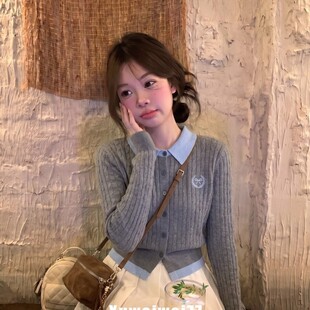 it:CHOCOOLATE �nϵ��ɫ�كɼ�POLOᘿ���Ů�������黨�y�@��ë��