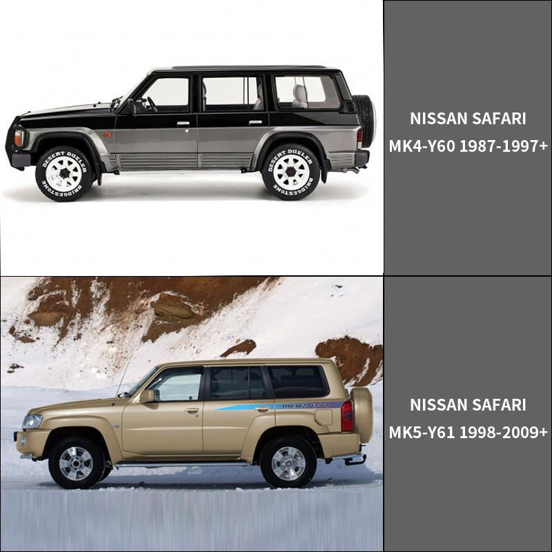 Suitable for Nissan Safari Window visor Car Window Rain Shield Rain Eyebrow