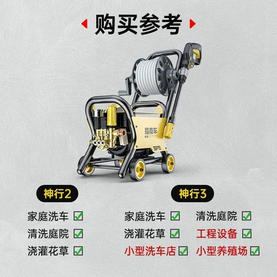 Portable car washer: High-Pressure Car Washer Water Pump for