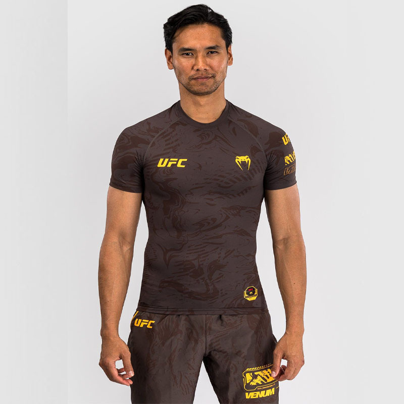 Quick-Drying Breathable Fitness Sports T-Shirt Venom Fighting Week Short-Sleeved Bodysuit Boxing Fitness Training Running Top