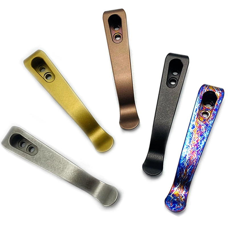 Рик Хиндер Шиндлер XM18 титановый сплав задний зажим карманный зажим интегрированный титановый держатель для ножа модифицированный DIY