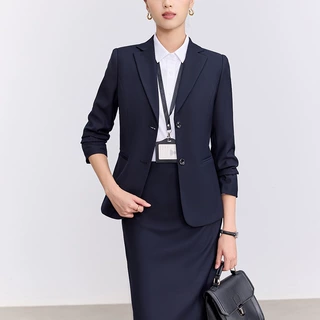 女神仪姿轩晚会主持人职业气质西服范正装工作服西装套装女时尚