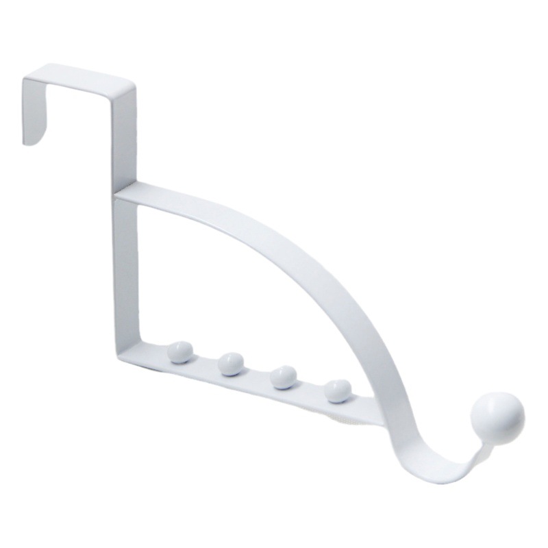 Punto del fabricante puerta transfronteriza gancho trasero para almacenamiento porche colgante antideslizante gancho trasero de puerta sin perforación creativo al por mayor