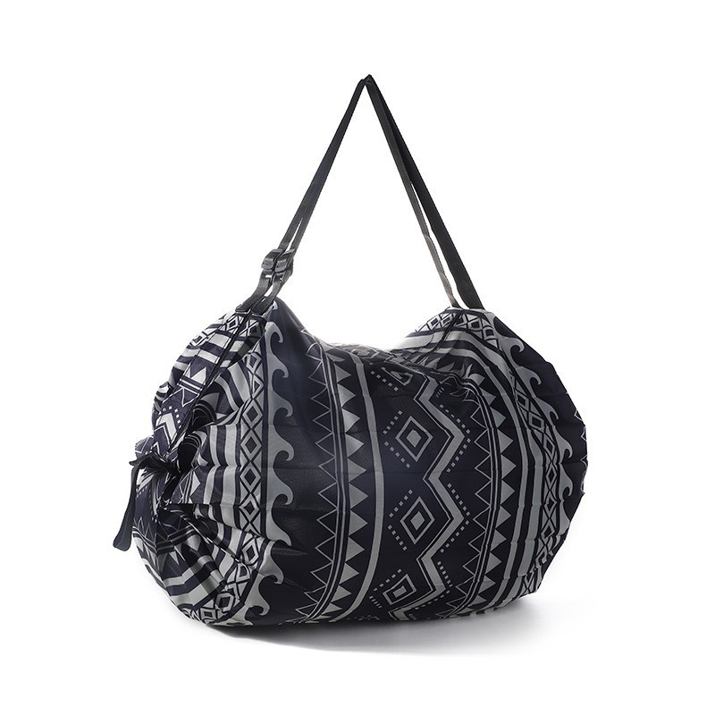 Fábrica de gran capacidad plegable bolsa de compras plisada camuflaje multicolor Oxford tela de almacenamiento portátil protección del medio ambiente bolso