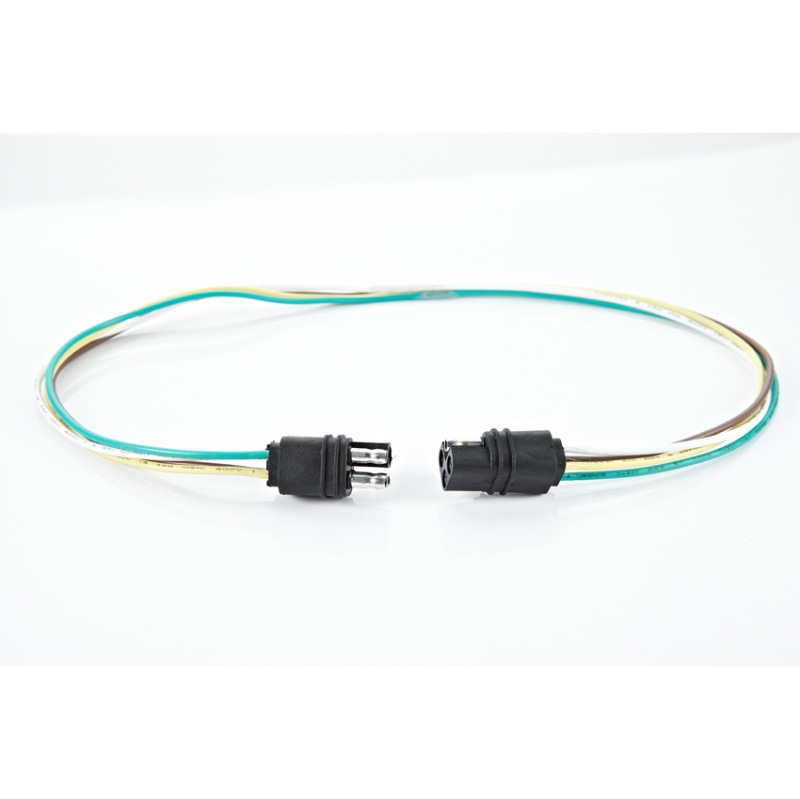 New Design Us Standard 36inch Cable 4-Way to 4-Way Flat Trailer Connector Plug Adapter