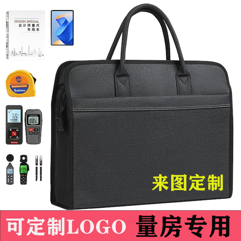 Interior Designer Measuring Tool Kit Bag, Special Bag for Men, Construction Site Measuring Bag, Measuring Bag, Tote Bag, Canvas Bag for Women