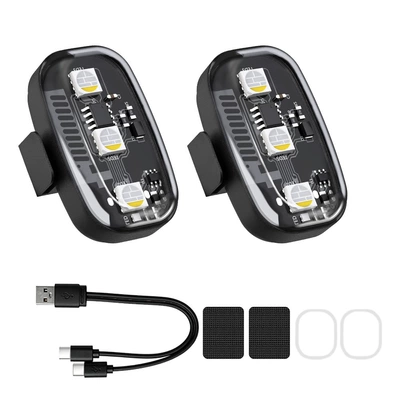 Car drone aerial photography aircraft Other lights - 2-lights-1-remote-control