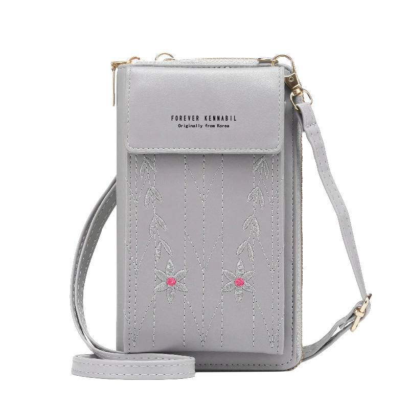 Capacious small universal long wallet, one-shoulder bag, bag strap, 2022 collection, Korean style
