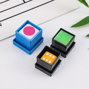 Cross-mirror magic toy color eye perspective secret box know color listening speech color festival interactive performance training