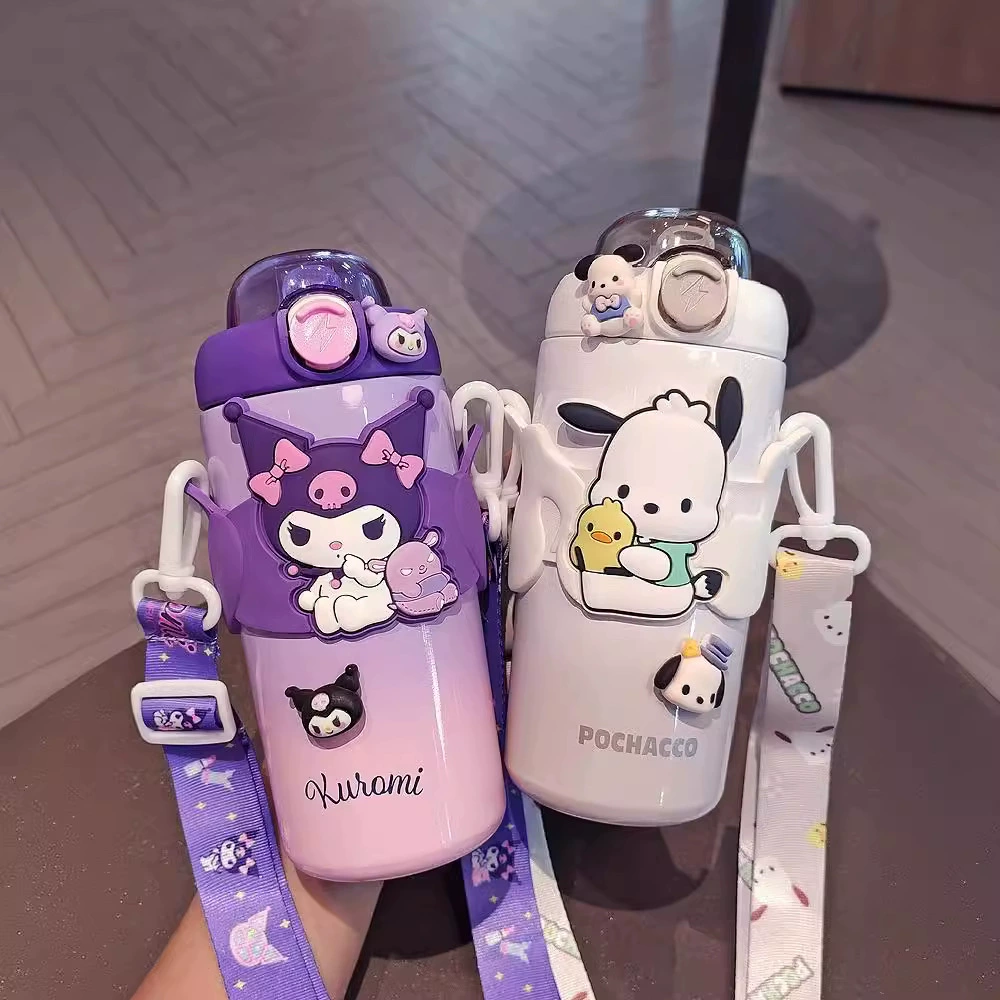 Aikos Sanrio Детский термос в термоизоляции для первоклассников Yugui собака особенная девочка 201316 Новый водяной cup