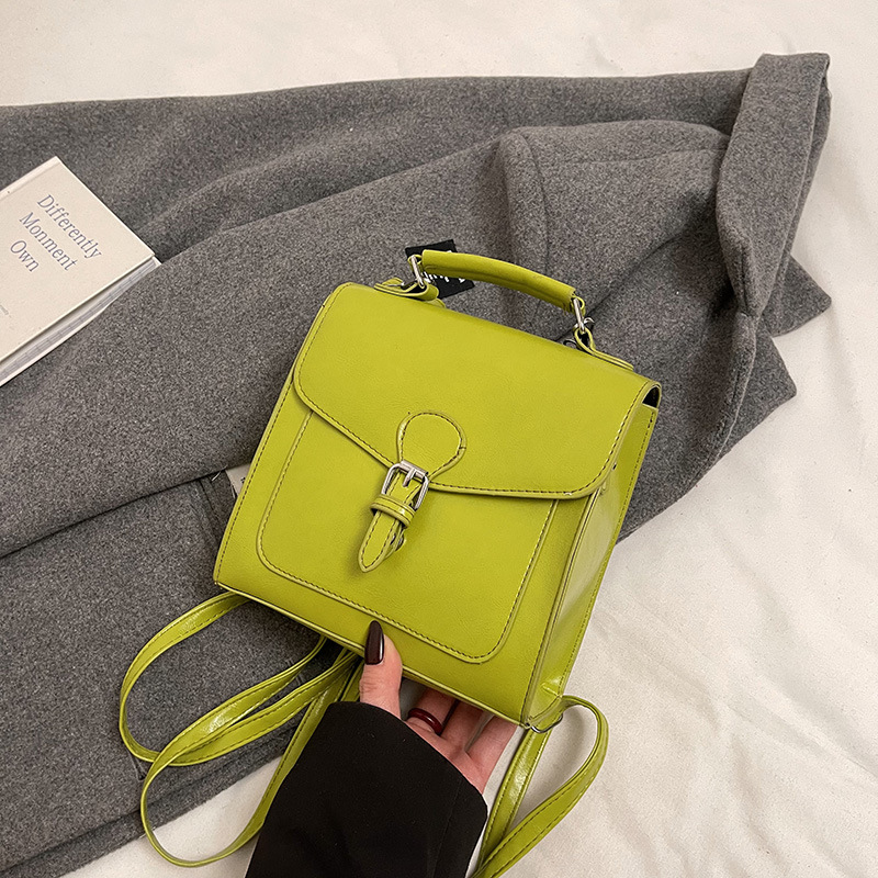 Nicho de diseño de alta sensación de moda mochila pequeña mochila para mujeres 2024 nuevo estilo universitario bolso pequeño